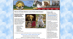 Desktop Screenshot of broomfieldgoldens.com